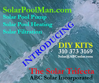 Solar Pool Man and The Solar Trifecta!